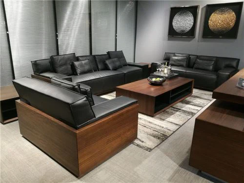 Soffa dodrefn swyddfa fodern